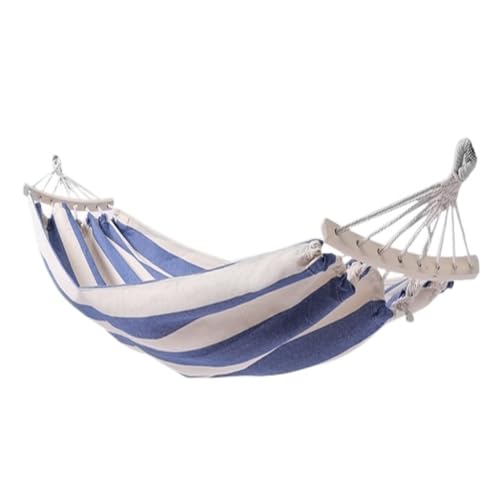 XJGQQ Hängematte Danshuang Human Hammock Outdoor Swing Outdoor Anti-Rollover Hängesessel Schlafsaal Indoor Camping Picknick Hammock(E) von XJGQQ