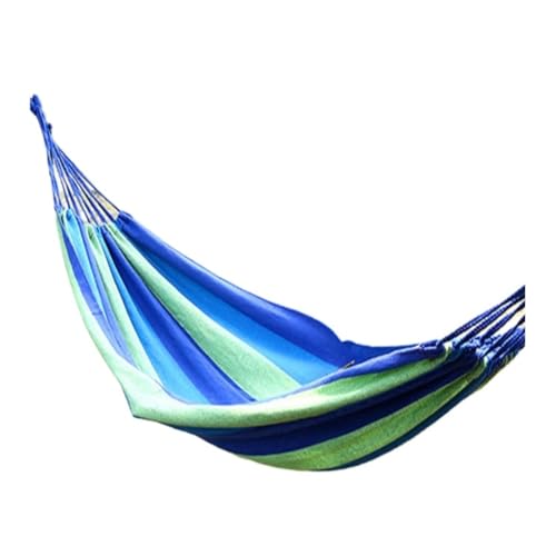 XJGQQ Hängematte Danshuang Human Hammock Outdoor Swing Outdoor Anti-Rollover Hängesessel Schlafsaal Indoor Camping Picknick Hammock(I) von XJGQQ