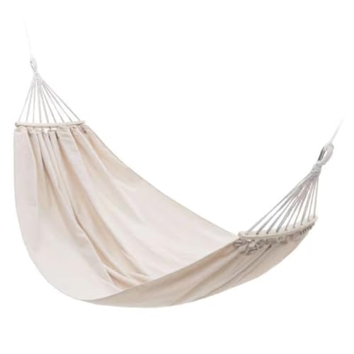 XJGQQ Hängematte Doppelte Outdoor-Hängematte, Schaukel for Erwachsene, Dick, Anti-Überschlag, Schlafzimmer, Schlafzimmer, Hängesessel, Camping, Große Hängematte Hammock(I) von XJGQQ