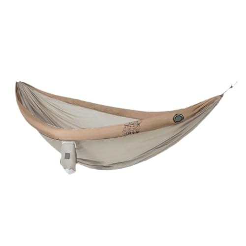 XJGQQ Hängematte Einzel-Doppel-aufblasbare Hängematte im Freien, Schaukel for Erwachsene, Anti-Überschlag, Outdoor-Camping, Anti-Mücken, langlebig Hammock(K,A) von XJGQQ