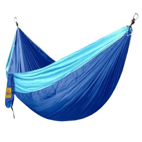 XJGQQ Hängematte Fallschirmtuch Outdoor-Hängematte, Einzel- Und Doppel-Moskitonetz, Anti-Überschlag-Hängematte, Tragbare Schaukel-Hängematte Hammock(C,L) von XJGQQ