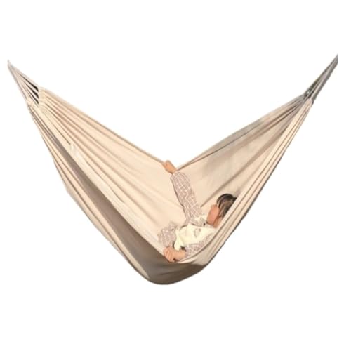 XJGQQ Hängematte Hängematte Outdoor Camping Anti-Rollover Outdoor Camping Schaukel Verdickte Leinwand Freizeit Ethnische Prinzessin Stil Hammock(A) von XJGQQ