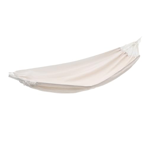 XJGQQ Hängematte Hängematte Outdoor Camping Schaukel Camping Einzel Doppel Erwachsene Schlafen Anti-Rollover Verdickte Hängen Stuhl Hammock(White,L) von XJGQQ