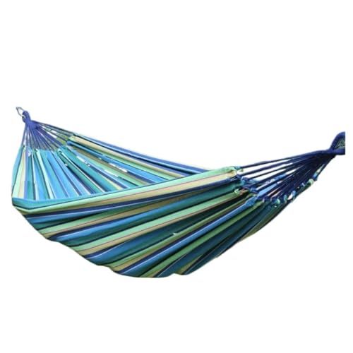 XJGQQ Hängematte Hängematte for Den Innenbereich, Dicke Leinwand, Schaukel, Anti-Überschlag, Reine Baumwolle Und Leinen, Camping, Outdoor, Zuhause, Balkon, Hängematte Hammock(C) von XJGQQ