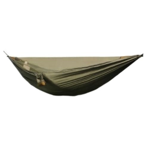 XJGQQ Hängematte Moskitonetz-Hängematte, Outdoor-Nylon-Doppelhängematte, Verschlüsseltes Netz, Automatische, Schnell Zu Öffnende Moskitonetz-Hängematte Hammock(Gray) von XJGQQ