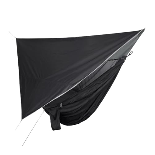 XJGQQ Hängematte Moskitonetz-Hängematten-Baldachin-Set, Outdoor-Camping, Schnell Zu Öffnende Hängematte Und Regenfestes Sonnenschutz-Baldachin Hammock(E) von XJGQQ