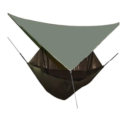 XJGQQ Hängematte Schnell Zu Öffnende Moskitonetz-Hängematte, Outdoor, Anti-Überschlag, Einzel- Und Doppel-Outdoor-Camping, Anti-Mücken Hammock(A,C) von XJGQQ