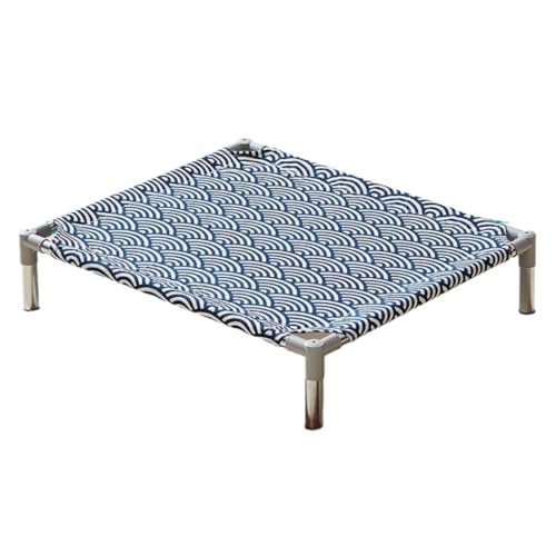 XJGQQ Hundenest Hundehütte Hundebett Feldbett Abnehmbares und waschbares feuchtigkeitsbeständiges Haustierbett Atmungsaktives Katzenbett Haustierbett(9,S(50 * 50 * 12cm)) von XJGQQ