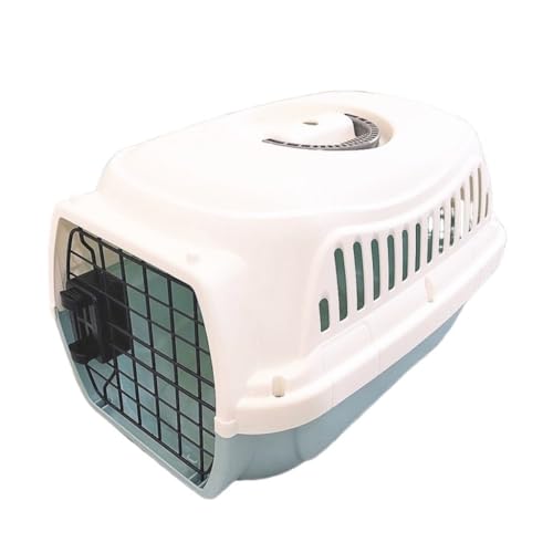 XJGQQ Katzentasche Flugboxen for Haustiere, Tragbare Check-in-Boxen for Katzen Und Hunde, Im Auto Montierte Katzentaschen, Hundekäfige, Reiseboxen Katzentaschen(Blue) von XJGQQ