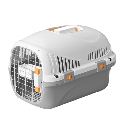 XJGQQ Katzentasche Haustier-Airline-Box, Katzen- Und Hundereise, Tragbare Anti-Stress-Katzentasche, Hundetasche, Reiseartefakt, Atmungsaktiver Raum Katzentaschen(A) von XJGQQ