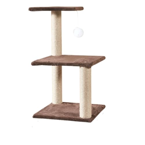 XJGQQ Kletterwand für Katzen Katzennest, Katzenklettergerüst, Katzenkratzbaum, Katzenbaum, Katzennest, Katzenhaus, Katzenkratzbrett, Katzenkäfig Leicht zu Reinigen(B-35 * 35 * 60) von XJGQQ