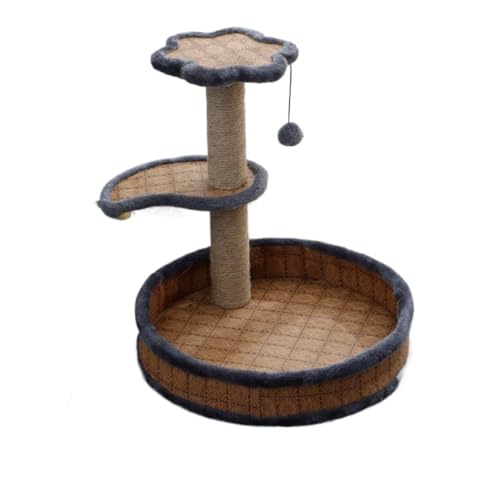 XJGQQ Kletterwand für Katzen Katzennest Winter Warmes Katzenkratzbrett Katzennest Sisal Verschleißfestes und fusselfreies Katzenklettergerüst Katzenspielzeug Leicht zu Reinigen(3) von XJGQQ