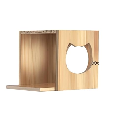 XJGQQ Kletterwand für Katzen Katzenwand Massivholz Katzenklettergerüst Katzenwandrahmen Kombination Katzensprungplattform Katzenständer Katzennest Leicht zu Reinigen(C) von XJGQQ