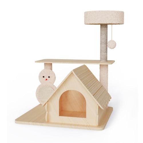 XJGQQ Kletterwand für Katzen Kleines Katzennest, Katzensprungplattform, Katzenkratzbaum, Katzenklettergerüst, Katzenspielzeug for alle Jahreszeiten Leicht zu Reinigen(A) von XJGQQ