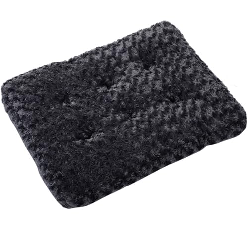 Haustierbettmatte, reversibler Hund Kistenkissen, wasserdichte Hundemattratze Nonskid Bottom, 17x11in weiche flauschige Haustier Zwingerbetten Hund Schlafmatratze für große Jumbo -Medium kleine Hunde von XJKLBYQ