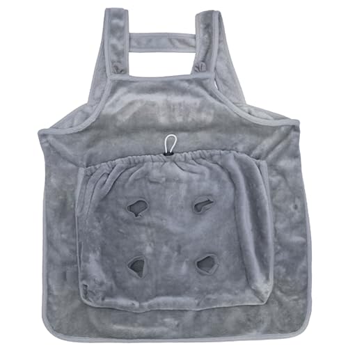 Katzenträger Brust, Katzenbabyträger, kleine Hundekatze Träger Brust-Soft Atmungsfreie Baumwolle-Tasche Hände Freier Schulter-Front-Haustier-Sling-Träger für 7,5 kg Haustiere von XJKLBYQ