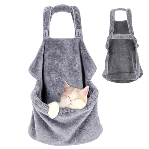 Kleine Katzenschlinge-Träger-brusthaltig atmungsaktive Baumwolle-Tasche Hände Schulter vordere Katze mit Schlingen-Pet-Schlinge für kleine Hunde, Katzen, Begleiterträger von XJKLBYQ