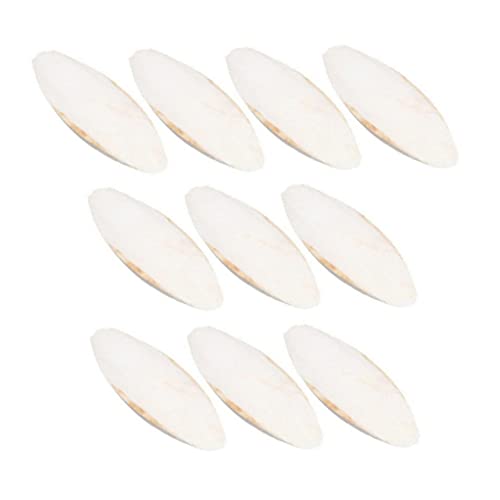 XJKLBYQ Bird Cuttlebone Chew Toy, 10pcs Natural Cuttlebone, Papageien Tintenfischknochen, Sicherheitskaukuddelknochen für Papageien Cockatiels Budgie von XJKLBYQ