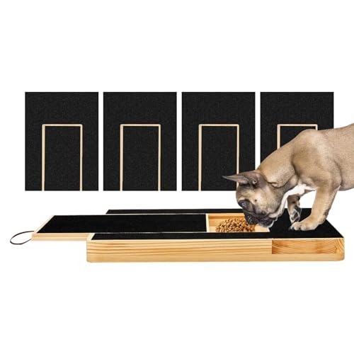 XLDZ Pet Scratch Pad Holz Hund Nagelfeile Board Haustier Nagelschaber für Innen & Außen von XLDZ