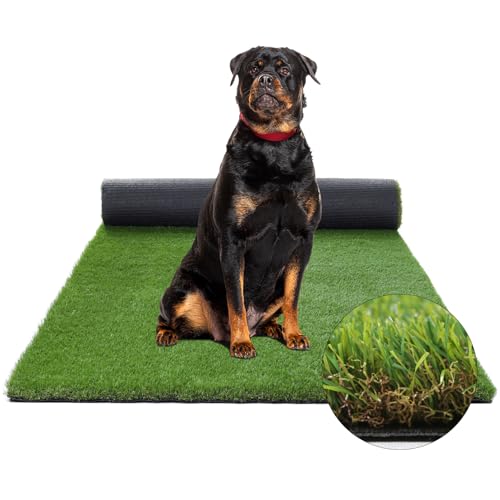 XLX TURF Extra großer Kunstrasen für Hunde, Outdoor-Haustierrasen für Welpen, Töpfchentraining, 1,8 m x 3,4 m, für Hunde-Laufstall von XLX TURF