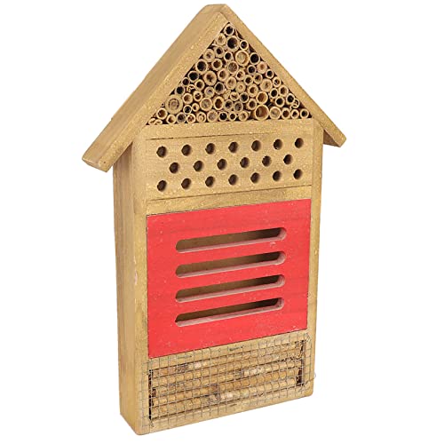 XPSSJMU Hölzernes Insekten-Bienen-Haus-Holz-Wanzen-Zimmer-Hotel-Schutz-Garten-Dekorations-Nest-Kasten Für Marienkäfer, Florfliegen, Schmetterlinge, Biene von XPSSJMU