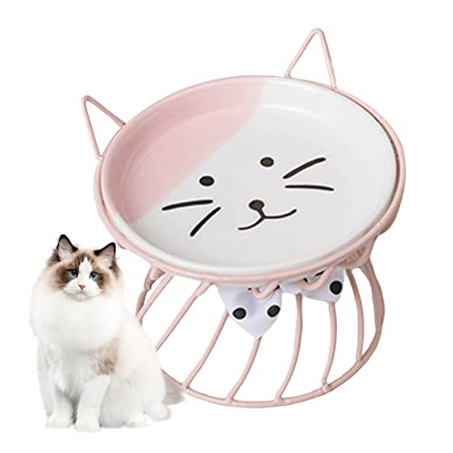 Cat Food Bowl Keramikkatze Schüssel mit Ständer nie Cat Food Bowl Keramikkatze Schüssel mit Ständer nie von XUEYEGONGJI