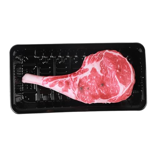 Plüschquietschende Hund Spielzeug, 7, 9x3.9x1.2 '' Simuliertes Steak Hundempfänger -Quietschspielzeug, PP -Baumwolle, Oxford -Stoff Interaktives Kauen fördert die Zahngesundheit, interaktives Spielzeu Plüschquietschende Hund Spielzeug, 7, 9x3.9x1.2 '' Simuliertes Steak Hundempfänger -Quietschspielzeug, PP -Baumwolle, Oxford -Stoff Interaktives Kauen fördert die Zahngesundheit, interaktives Spielzeu von XUEYEGONGJI