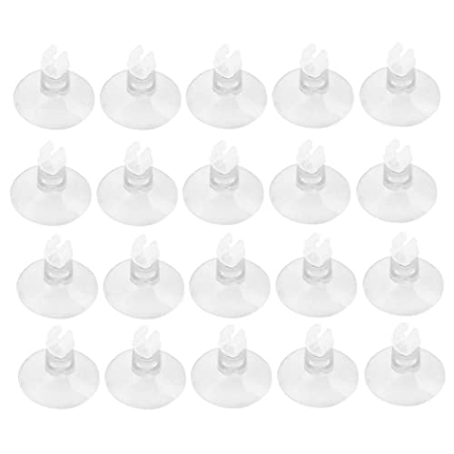 XUEYEGONGJI 20pcs Aquarium Fischtank Sauger Saugbecher Halter Klammern für 4/6 -mm -Flugrohr, Fischtank Sauger XUEYEGONGJI 20pcs Aquarium Fischtank Sauger Saugbecher Halter Klammern für 4/6 -mm -Flugrohr, Fischtank Sauger von XUEYEGONGJI