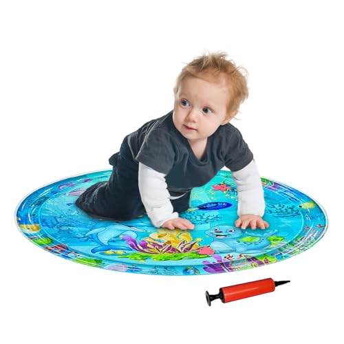 XUQEAYWD Katzen Wasserspielmatte | Sinnes Wasser Matte Für Katzen | Verdickte aufblasbare Kühlmatte mit Kühlfunktion Katzenspielzeug Haustierzubehör für Hunde Kinder Sommer Reise XUQEAYWD Katzen Wasserspielmatte | Sinnes Wasser Matte Für Katzen | Verdickte aufblasbare Kühlmatte mit Kühlfunktion Katzenspielzeug Haustierzubehör für Hunde Kinder Sommer Reise von XUQEAYWD