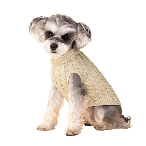 Strickpullover for Hunde und Katzen, entzückende Winterkleidung for Haustiere, Hundepullover, warmer Haustierpullover for kleine Hunde und mittelgroße Hunde, süßer, klassischer Katzenpullover, Hundekl von XUTCEKOUYR