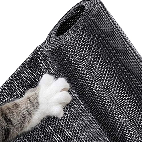 XWanitd Katzen-/Balkonnetz, Fensterschutz, Netzschutz für Katzen, Sicherheit, Fliegenschutz, Moskitonetz, Anti-Kratz-Biss, Tränen, DIY-Größe (120 x 150 cm) von XWanitd