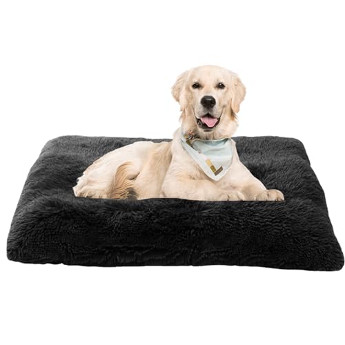 Anti-Rutsch Hundematratze Katzenbett Hundebett, Hundesofa Hundekissen, Hundekorb Hundematte, Waschbar Hundekiste Matratze, Zwinger-Auflage, Haustier-Bett-Matte, für Hunde, Katzen(140x110x12cm) von XXIUDEE