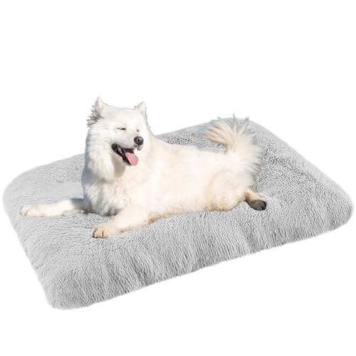 Hundekörbchen Katzenkorb, Hundebett Katzenbett Haustierbett, Hundematratze Hundesofa, Hundekissen Hundekiste Matratze, Haustier-Bett-Matte, Waschbar Zwinger-Auflage, für Hunde Katzen(122x85x12cm) von XXIUDEE