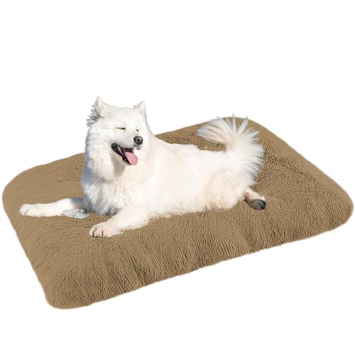 Hundekörbchen Katzenkorb, Hundebett Katzenbett Haustierbett, Hundematratze Hundesofa, Hundekissen Hundekiste Matratze, Haustier-Bett-Matte, Waschbar Zwinger-Auflage, für Hunde Katzen(93x65x10cm) von XXIUDEE