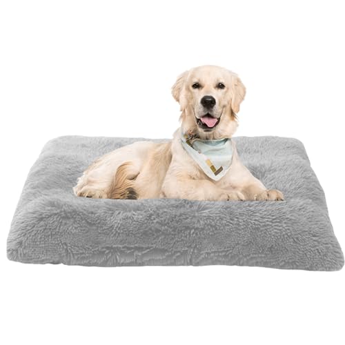 XXIUDEE Anti-Rutsch Hundematratze Katzenbett Hundebett, Hundesofa Hundekissen, Hundekorb Hundematte, Waschbar Hundekiste Matratze, Zwinger-Auflage, Haustier-Bett-Matte, für Hunde, Katzen(120x90x10cm) von XXIUDEE