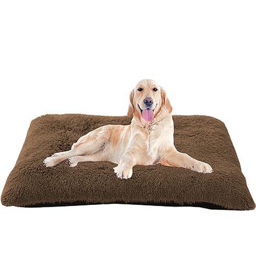 XXIUDEE Waschbares Hundekäfigbett, Hundebett Hundematte, Haustier-Bett-Matte, Hundekorb Hundekissen, Zwinger-Auflage,Haustier Sofa Katzenbett, für Katzen, Mittlere und Große Hunde(70x50x8cm) von XXIUDEE