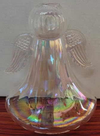 XXXFLOWER Angel Glas-Terrarium-Pflanzen-Startervasen für Pflanzenschnitt, Pflanzenzuchtstation, 2 Stück, Blumenvase für Hydrokulturpflanzen von XXXFLOWER