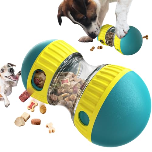 XYHAOAI Futterball für Hunde Snackball Hund, Hundeball für Kleine Große Hunde, Hochwertiges Hundespielzeug Intelligenz Ball, Haustiere Interaktives Hundefutter Ball, Leckerli Spielzeug Hund,Grün von XYHAOAI