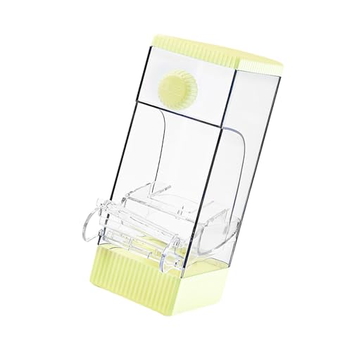 XZQYDS Clear Bird Feeder Automatische Vogelfutter Futterstation Spritzschutz Vogelhaus Form Futterstation Papageien Futterversorgung von XZQYDS