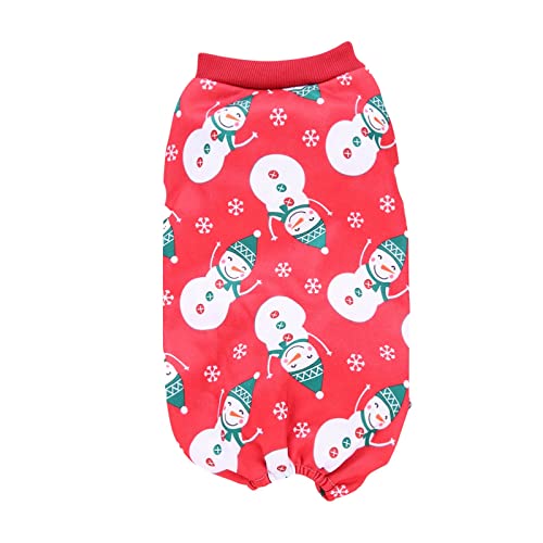 XZincer Fliege Weihnachten Rot Kreative Weihnachten Haustierkleidung Weihnachten Polyester Hundekleidung Weihnachten Haustier Hund Urlaub Kleidung Warmer Hundepullover (Green, M) von XZincer