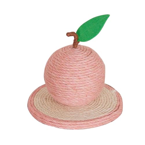 Xafrstyu Kratzsäule für Katzen, Fruchtförmige/Kaktus Kratzbäume für Hauskatzen, Cat Scratching Post für Kätzchen Oder Kleinere (Rosa) von Xafrstyu