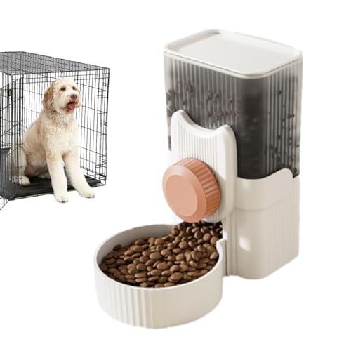 Automatischer Futterspender für Käfig | Hundekäfig Wasserspender - Automatische Nachfüllung Pet Cage Feeder für Kleintiere Katzen Welpen Frettchen Automatischer Futterspender von Xasbseulk