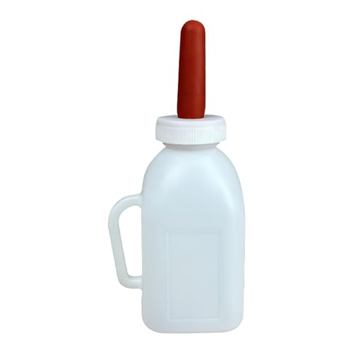 Baby-Ziegen-Flasche, Lamm-Milchflasche | Ziegenflaschen zum Füttern von Ziegenbabys | Babyflasche Kälberflasche - Trinkflasche Ziegenflasche, Babyziegenbedarf, Kälberflaschen für Lämmer, Kleintiere von Xasbseulk