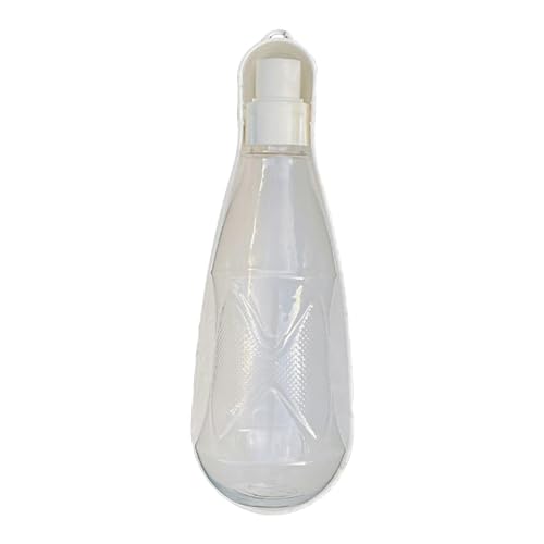 Haustier-Wasserspender | 450 ml Hunde-Wasserspender Trinkflasche für Reisen | Welpenwasser auslaufsicherer Trinkspender | Haustier-Wasserflasche | Hundespender Reiseflaschen zum Wandern von Xasbseulk