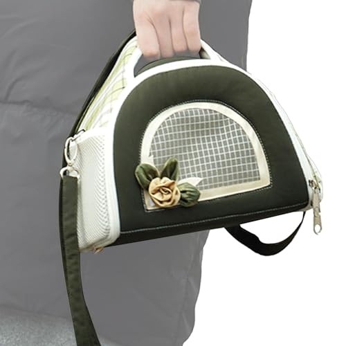 Tragetasche für kleine Hunde, Tragetasche für kleine Tiere, Chinchilla, Reisetasche, tragbare Hasentrage für Kleintiere, Chinchilla, Igel, Eichhörnchen von Xasbseulk