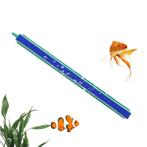 Xasbseulk Aquarium-Ausströmerstein, Luftblasen-Diffusor, Sauerstoff-Diffusor, Stangendekor, passt sich an 4 mm Luftröhre mit einem Anschluss an Sauerstoffpumpe an, Belüfterstein für Teich, Aquarien von Xasbseulk