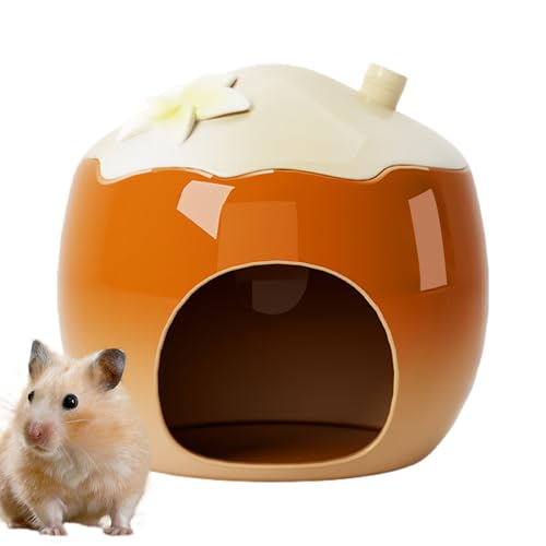 Xasbseulk Höhle für Hamster, Kühlnest aus Keramik für Hamster – Kühlheim für Hamster, Chinchilla und kleine Tiere Xasbseulk Höhle für Hamster, Kühlnest aus Keramik für Hamster – Kühlheim für Hamster, Chinchilla und kleine Tiere von Xasbseulk