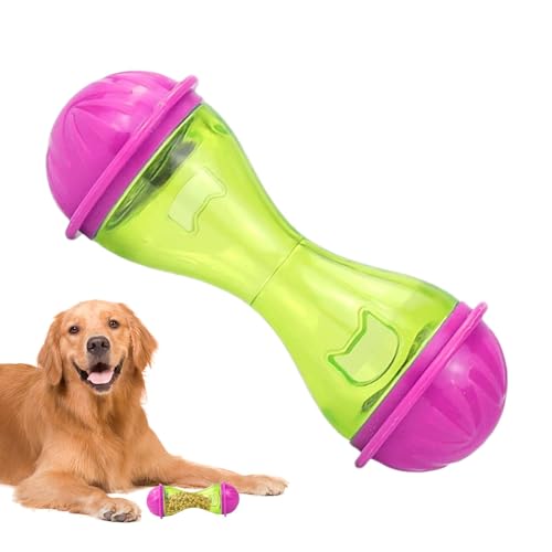 Xasbseulk Interaktives Leckerli Dosieren Hundespielzeug, Pet Treat Dispensing Spielzeug, Hund Anreicherung Spielzeug, Haustier Futter Leckage Puzzles Ball Spielzeug, Pet Slow Feeder Ball für von Xasbseulk