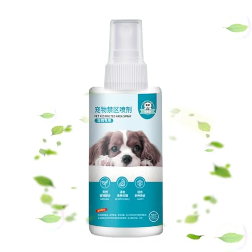 Xasbseulk No Chew Spray für Hunde | 100 ml Pet Dogs No Scratch Spray | Anti Chew Spray für Hunde | Bitteres Hundespray Verhaltenstraining Stoppen Sie Kauen Beißen & Lecken von Xasbseulk