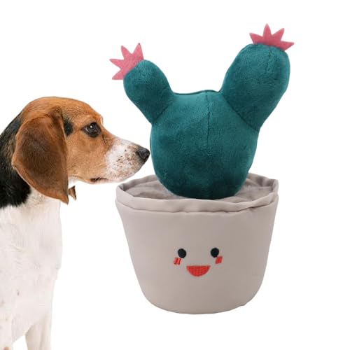 Xasbseulk Schnüffelspielzeug für Hunde | Schnüffelspielzeug für Hunde, kaubares Schnüffelspielzeug in Pflanzenform, interaktives Haustier-Schnüffelspielzeug, multifunktionales langsames Füttern, von Xasbseulk